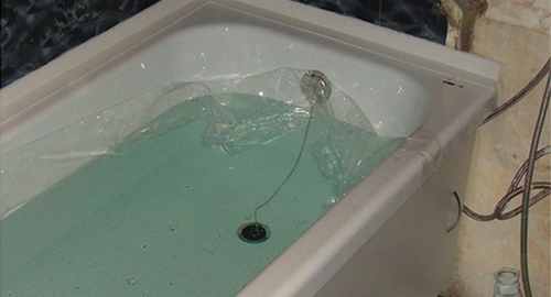 Установкой акрилового вкладыша | Комендантский проспект